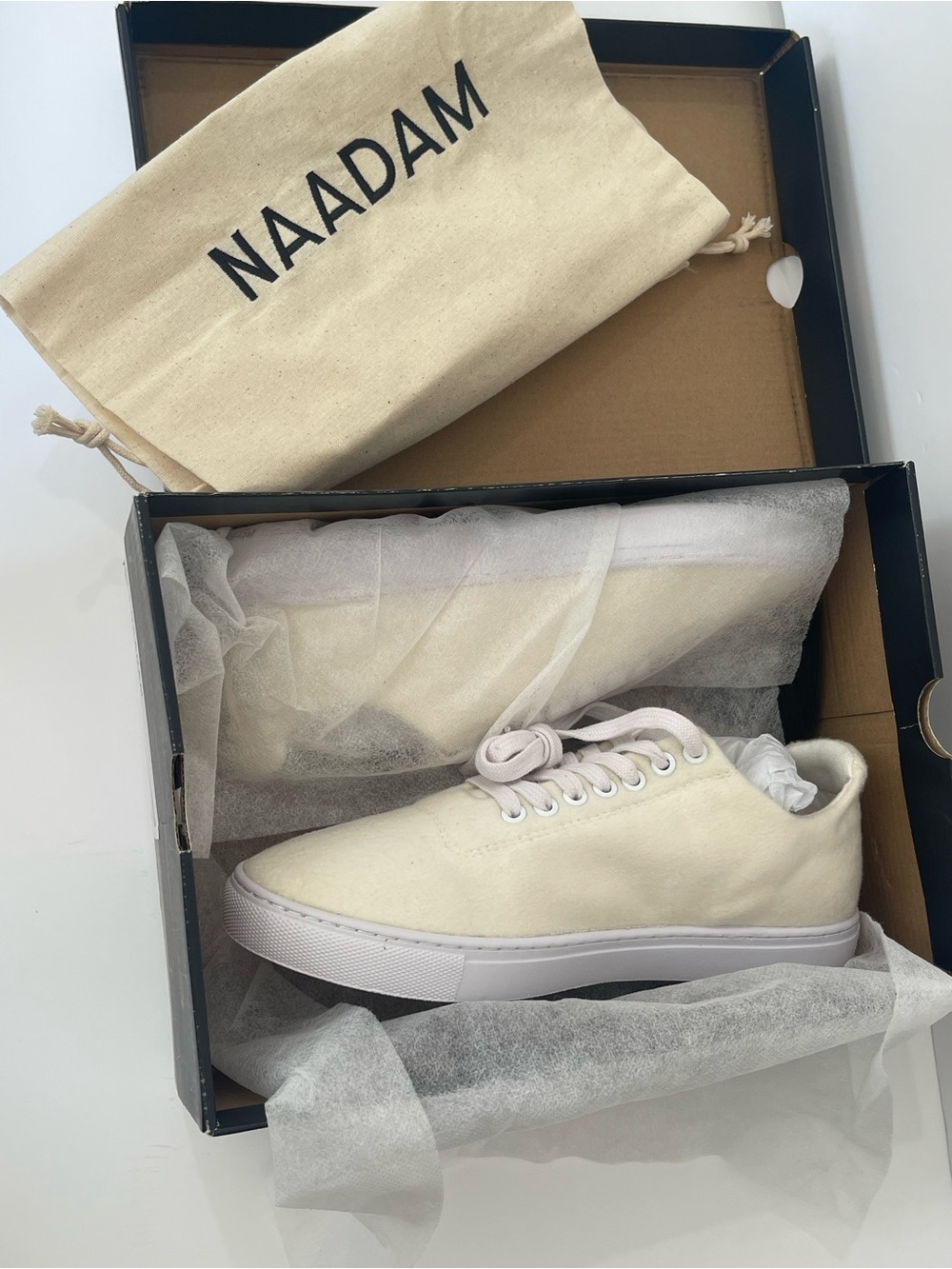 NAADAM Women’s Wool Cashmere Sneakers US 7